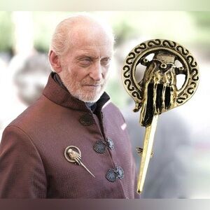 Game of Thrones Hand of The King Pin Brooch, Antique Bronze